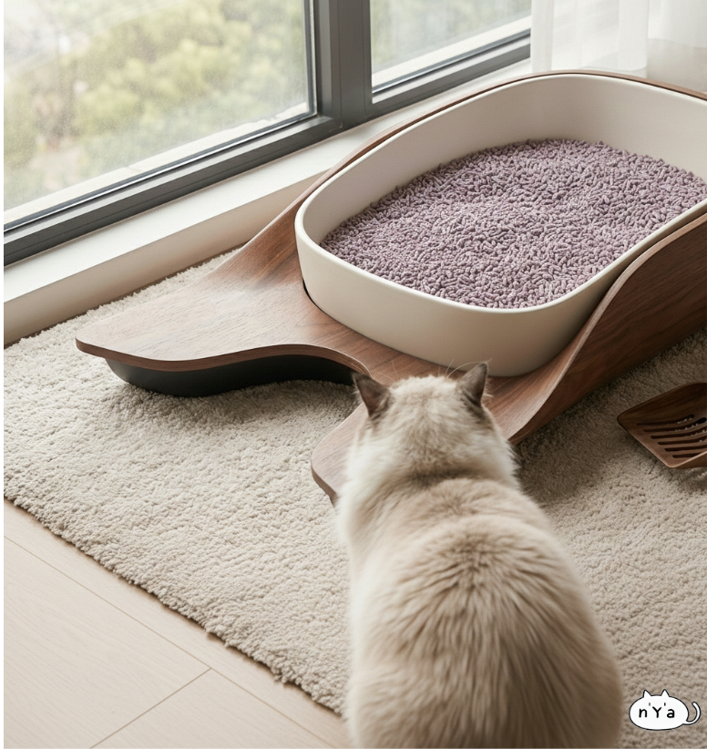 n’Y’a Premium Tofu Cat Litter Lavender
