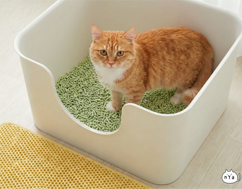 n’Y’a Premium Tofu Cat Litter Green tea