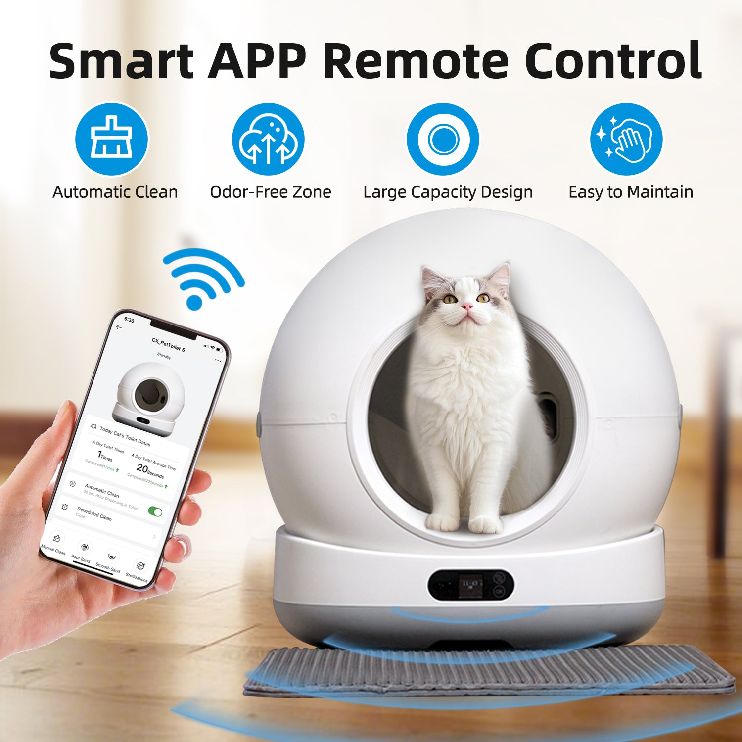 n'Y'a Smart Cat Litter Box