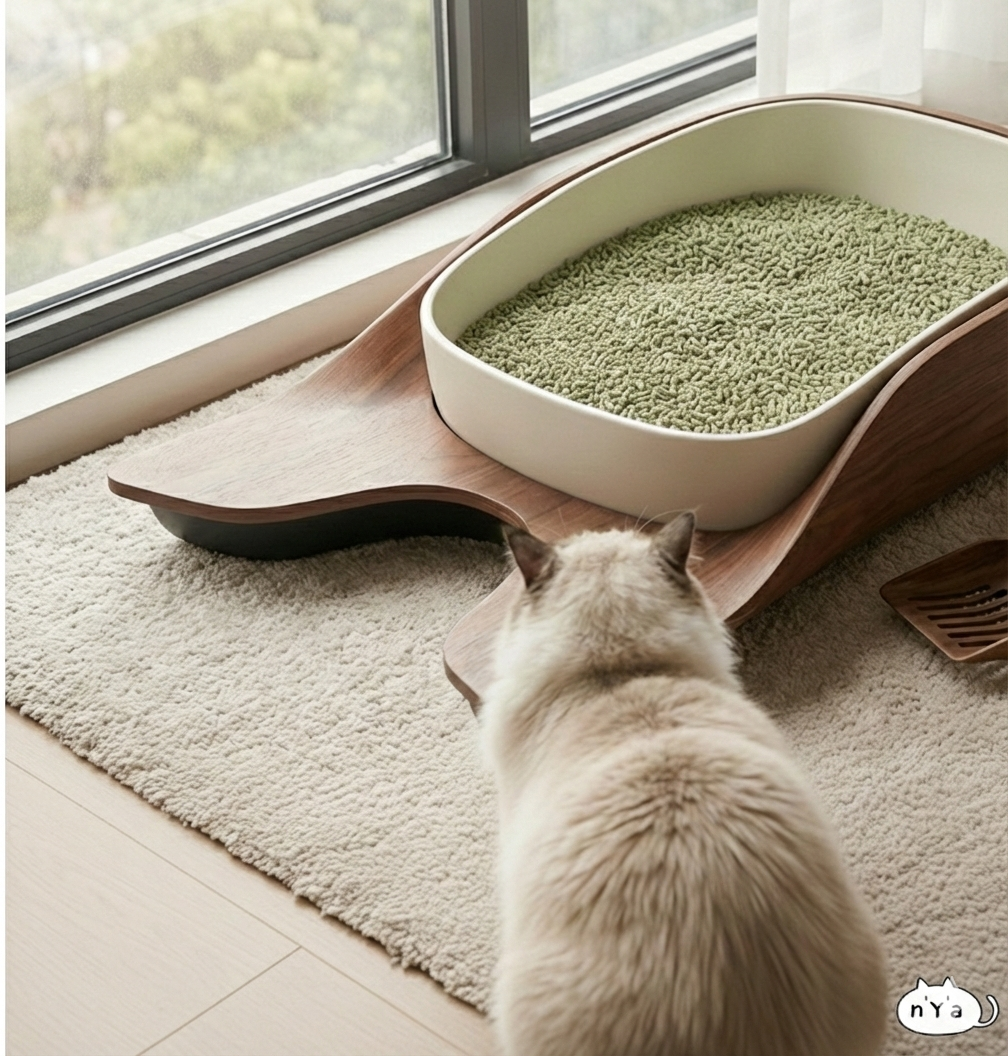 n’Y’a Premium Tofu Cat Litter Green tea