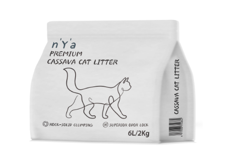 n’Y’a Premium Cassava Cat Litter