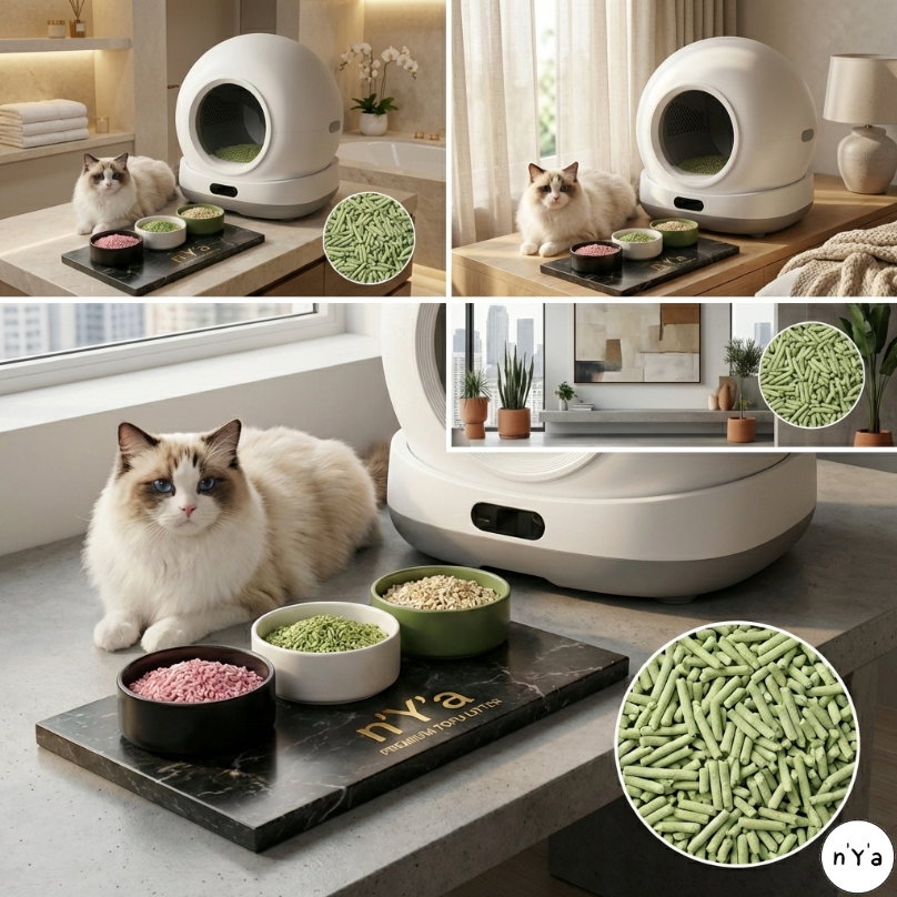 n’Y’a Premium Tofu Cat Litter