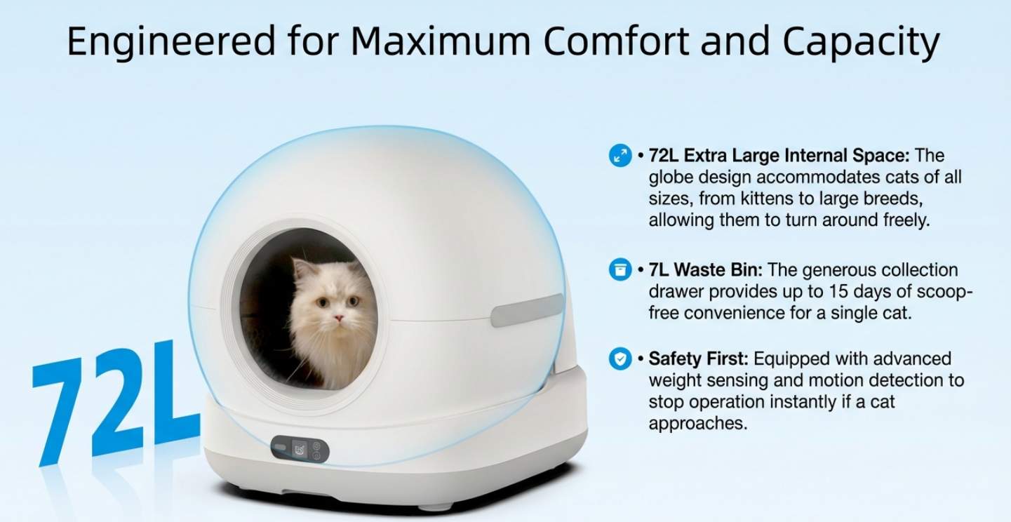 [Rent-to-Own] n'Y'a Smart Litter Box - Scoop-Free Life for RM 3.30/Day